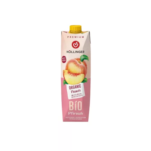 Höllinger Höllinger bio őszibarack nektár 50% 1000 ml