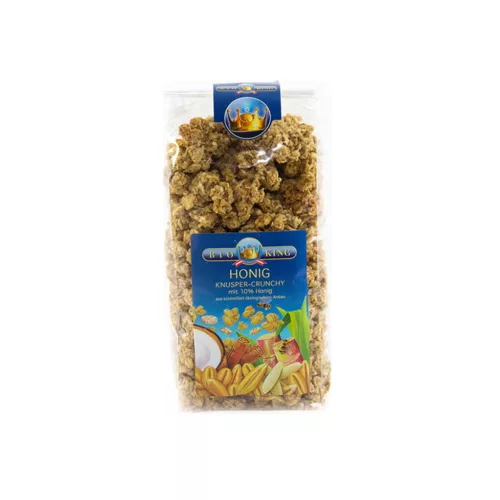 Bioking Bio Pirított Mézes Müzli - 375g