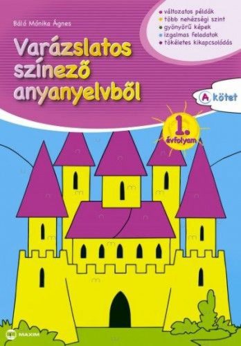 Varázslatos színező anyanyelvből 1A