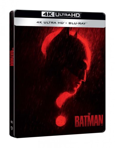 Matt Reeves - Batman (2022) (UHD + 2 BD) - limitált, fémdobozos változat ("Red Question Mark" steelbook)