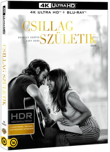 Bradley Cooper - Csillag születik (2018) (4K UHD+BD)