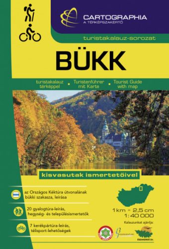 Bükk turistakalauz 1:40e.