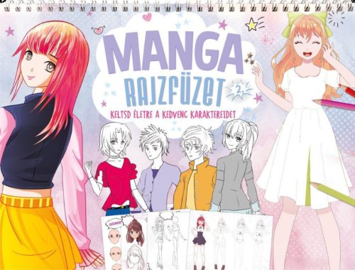 Manga rajzfüzet 2.