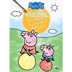 Vízzel festhető színezőkönyv: Peppa malac