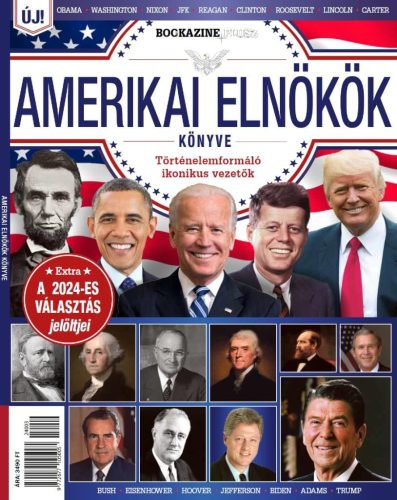 Bookazine Plusz 2024/3 - Amerikai elnökök könyve (új)