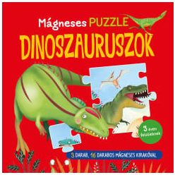 Mágneses puzzle - Dinoszauruszok