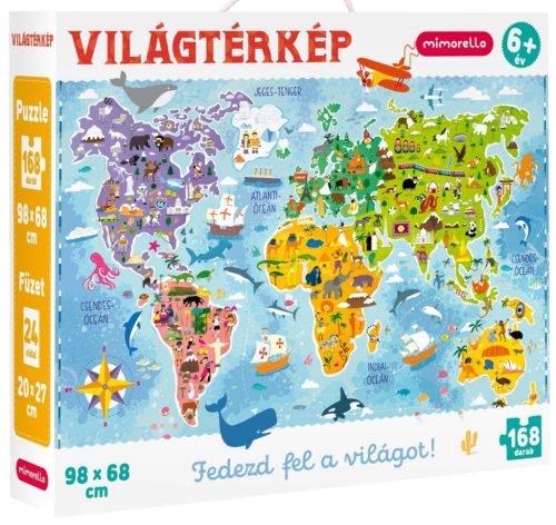 Világtérkép - Puzzle