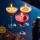 Cocktail Candle Set koktélos pohár alakú gyertyaszett