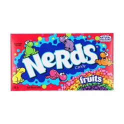 Wonka Nerds Fruits Szivárványos Cukorka 141g