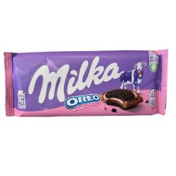 Milka epres oreo csokoládé 92g