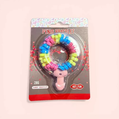Hot n Fun Penis Bracelet cukorka karkötő 28g