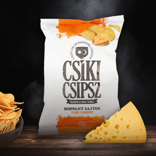 Csíki Csipsz Roppant sajtos csipsz 50g