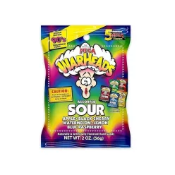   Warheads Assorted Sour extrém savanyú keménycukorka original 56g