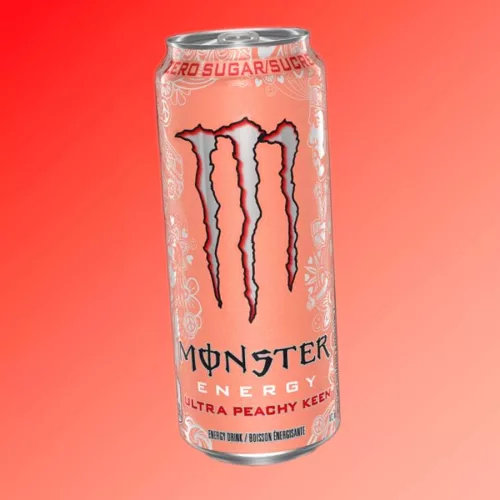 Monster Ultra Peachy Keen barack ízű cukormentes energiaital 500ml DRS