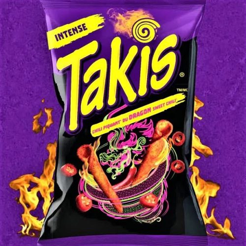 Takis Dragon Sweet Chili chips 90g Szavatossági idő: 2024-04-16