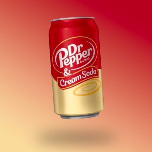 Dr. Pepper Cream Soda vaníliás szénsavas üdítőital 355ml