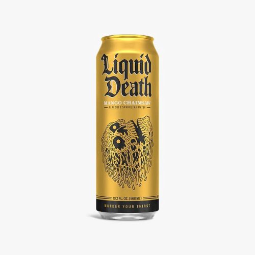 Liquid Death mangó ízű üdítő 500ml