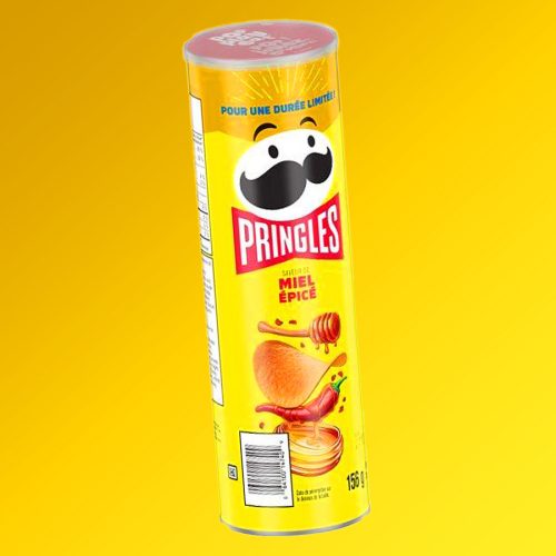 Pringles Hot Honey méz ízesítésű csípős chips 156g