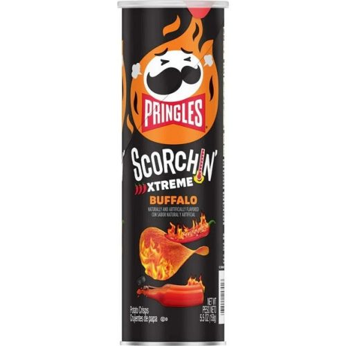 Pringles Scorchin Xtreme Buffalo csípős chips 156g