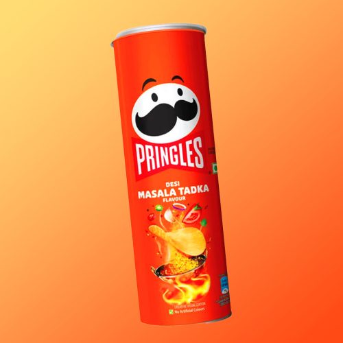 Pringles Desi Masala Tadka ízesítésű chips 102g Szavatossági idő: 2024-10-24