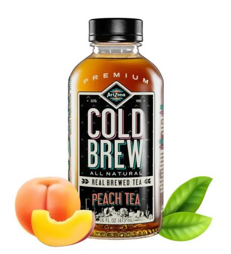 Arizona Cold Brew barackos jeges tea 473ml