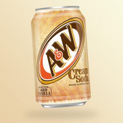 A&W Cream Soda Szénsavas üdítőital 355ml