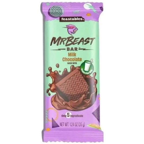 MrBeast Bar Milk Chocolate tejcsokoládé 35g