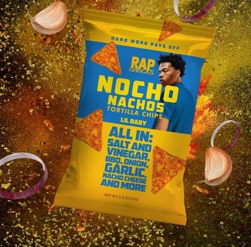 Rap Snack Lil Baby All In Nocho Nachos több ízű nacho chips 71g