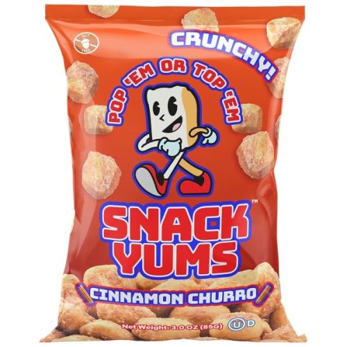 Snack Yums Cinnamon Churro fahéjas churros ízű snack 85g