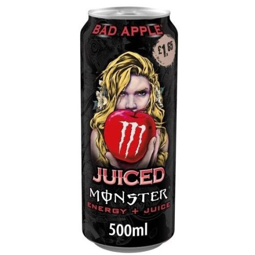 Monster Bad Apple alma ízű energiaital UK Taurinnal 500ml