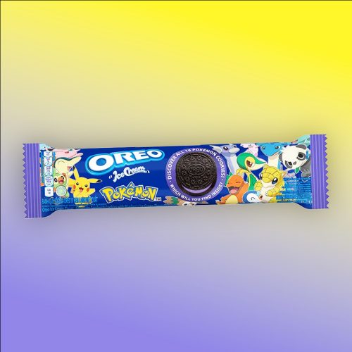 Oreo Ice Cream áfonya krémes pokémon keksz 119g