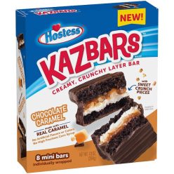   Hostess Kazbars Chocolate Caramel karamellás csokis sütemény 284g