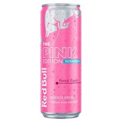   Red Bull The Pink Edition Forest Fruits erdei gyümölcs ízű zero energiaital 250ml