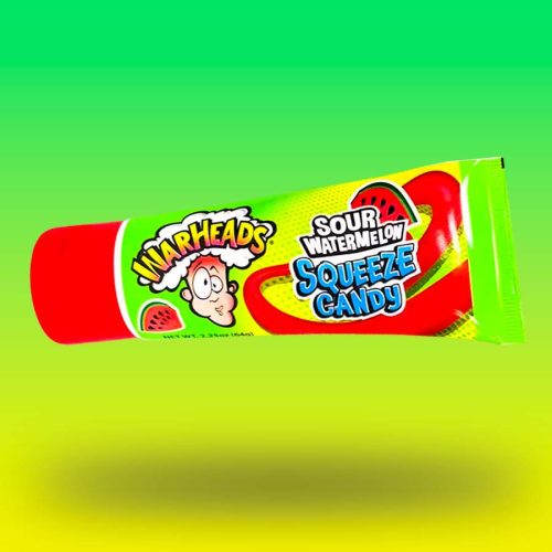 Warheads savanyú-görögdinnyés cukorka tubusban 64g