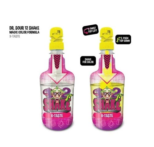 Dr Sour 1 2 Shake X-Taste savanyú üdítő 330ml