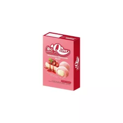   QLove Strawberry Cheesecake Deluxe epres sajttorta ízű Mochi 180g