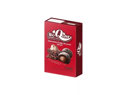 QLove Chocolate Fudge Brownie Deluxe Mochi 180g