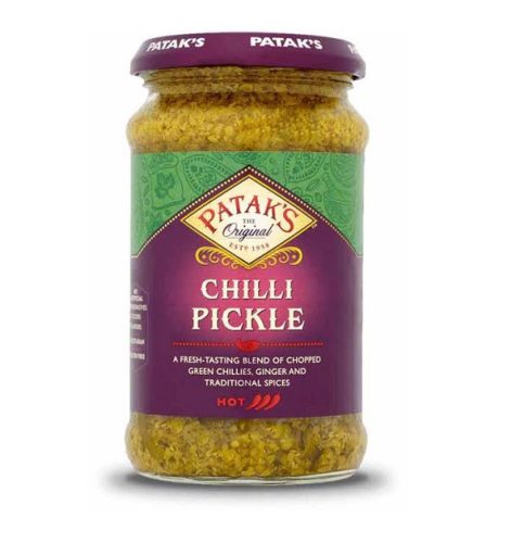 Pataks Chili Pickle csípős chilis savanyúság 283g