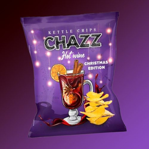 Chazz Hot Wine forralt bor ízű burgonyachips 50g