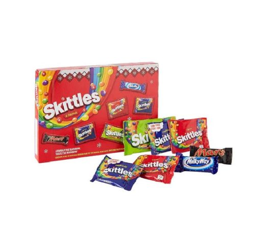 Nestlé Skittles and Friends Selection Box édesség válogatás 150,5g Szavatossági idő: 2024-06-02