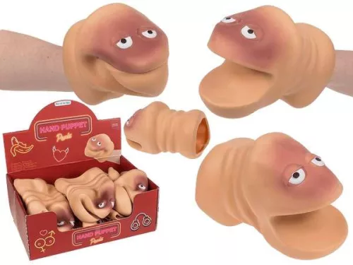 Willy a kézibáb gumi pénisz bábfigura