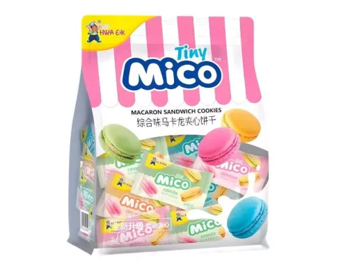 Mico Mixed Macaron Sandwich vegyes ízben 118g