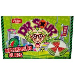   Dr Sour Watermelon Slices görögdinnye ízű és formájú savanyú gumicukor 80g