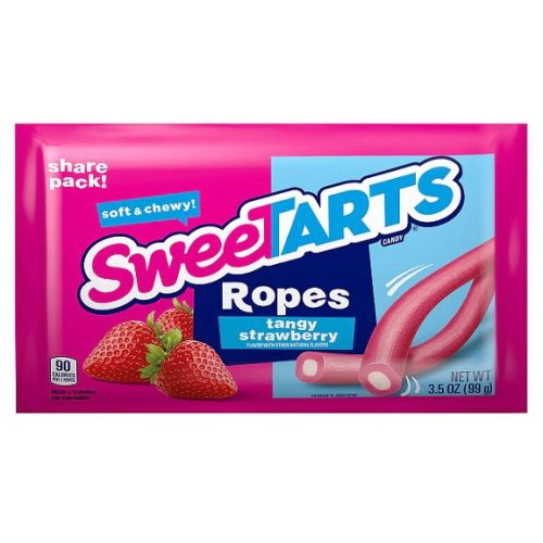 Sweetarts Rope Tangy Strawberry eper ízű gumicukor 99g Szavatossági idő:2024-05-31