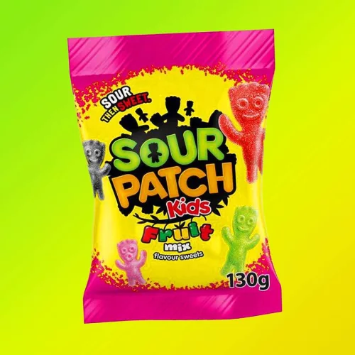 Sour Patch Kids Fruit mix gyümölcsös savanyú gumicukor 130g