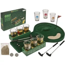Drinking Game - Golf ivós játék 6db felespohárral