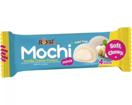 Royal Family Mochi Mini Vanilla Creme vaníliakrém ízű mini mochi 40g