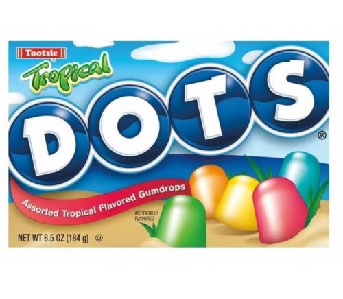 Dots Tropical trópusi gyümölcs ízű gumicukor 184g