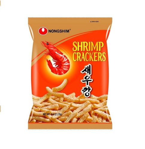 Nongshim Shrimp Crackers rák ízű snack 75g