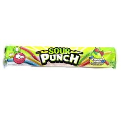   Sour Punch Rainbow Straws gyümölcsös savanyú gumicukor 57g Szavatossági idő: 2024-08-08